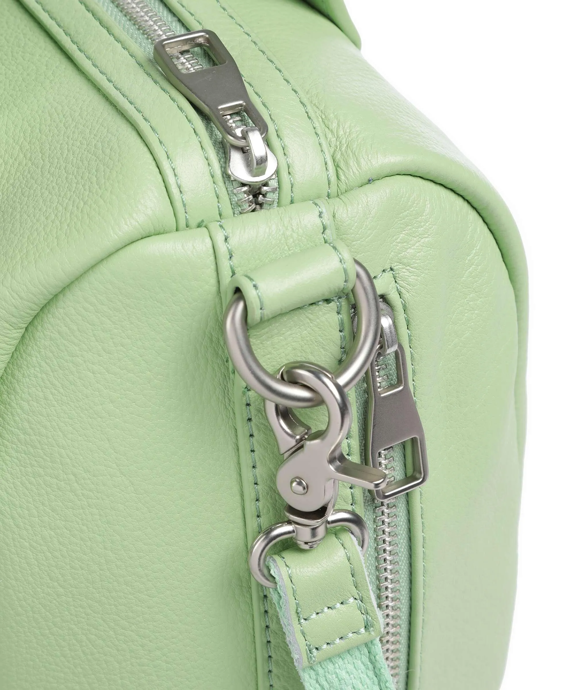  FredsBruder Feeling Good L Borsa a mano pelle granulata verde chiaro  