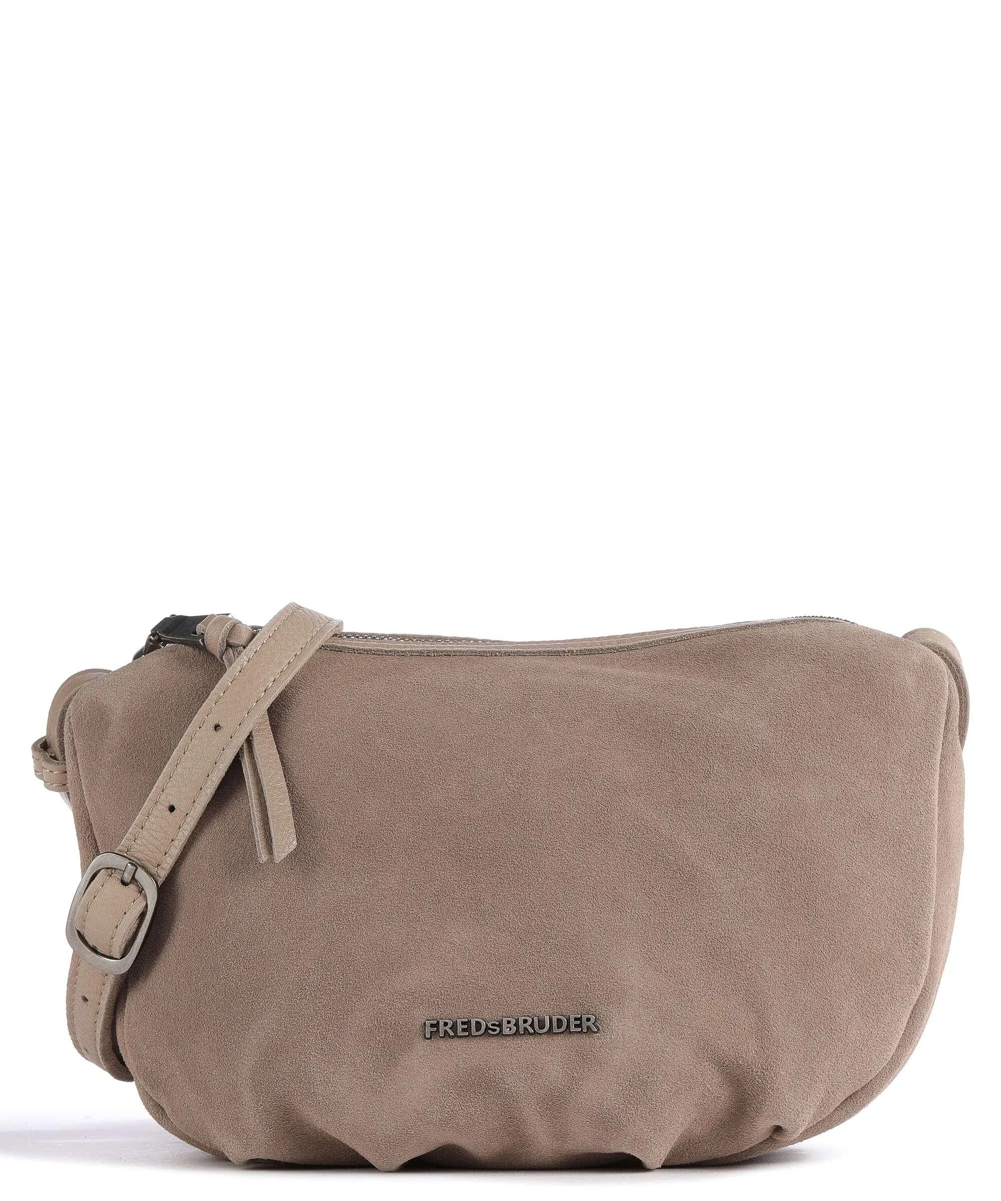  FredsBruder Jo Borsa a tracolla pelle ruvida taupe  