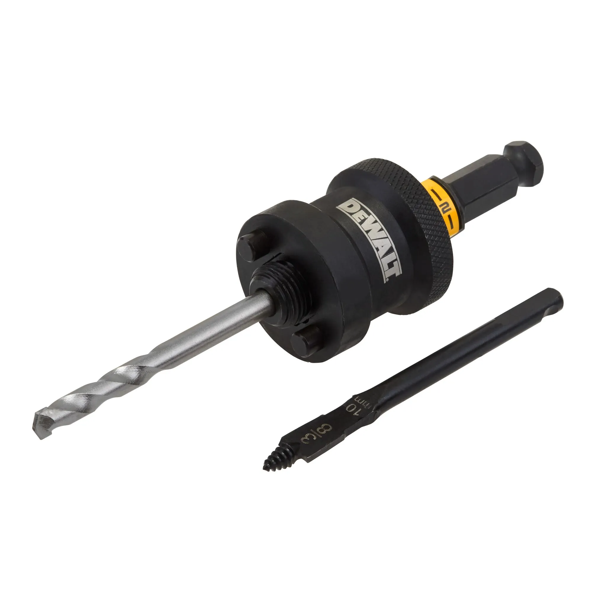 Fresa carotatrice DeWALT, Ø 32 → 210mm, con mandrino