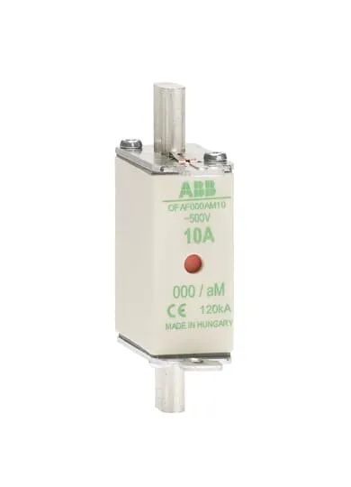 Fusibile con linguette, ABB, 25A, fusibile 79 x 21 x 53mm, standard CE 500V