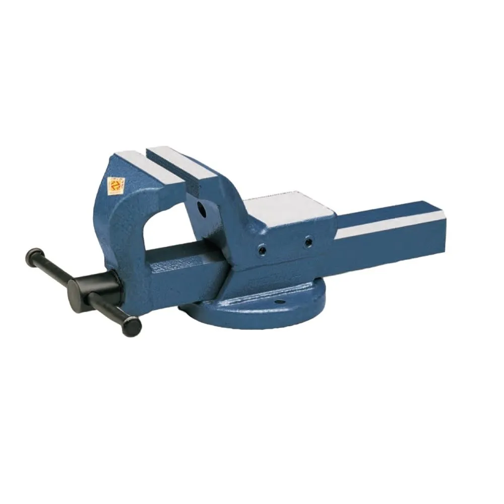 FZA MA/7 D/35 G Morsa da banco in acciaio forgiato con ganasce per tubi fisse larghe 100mm e apertura 140mm
