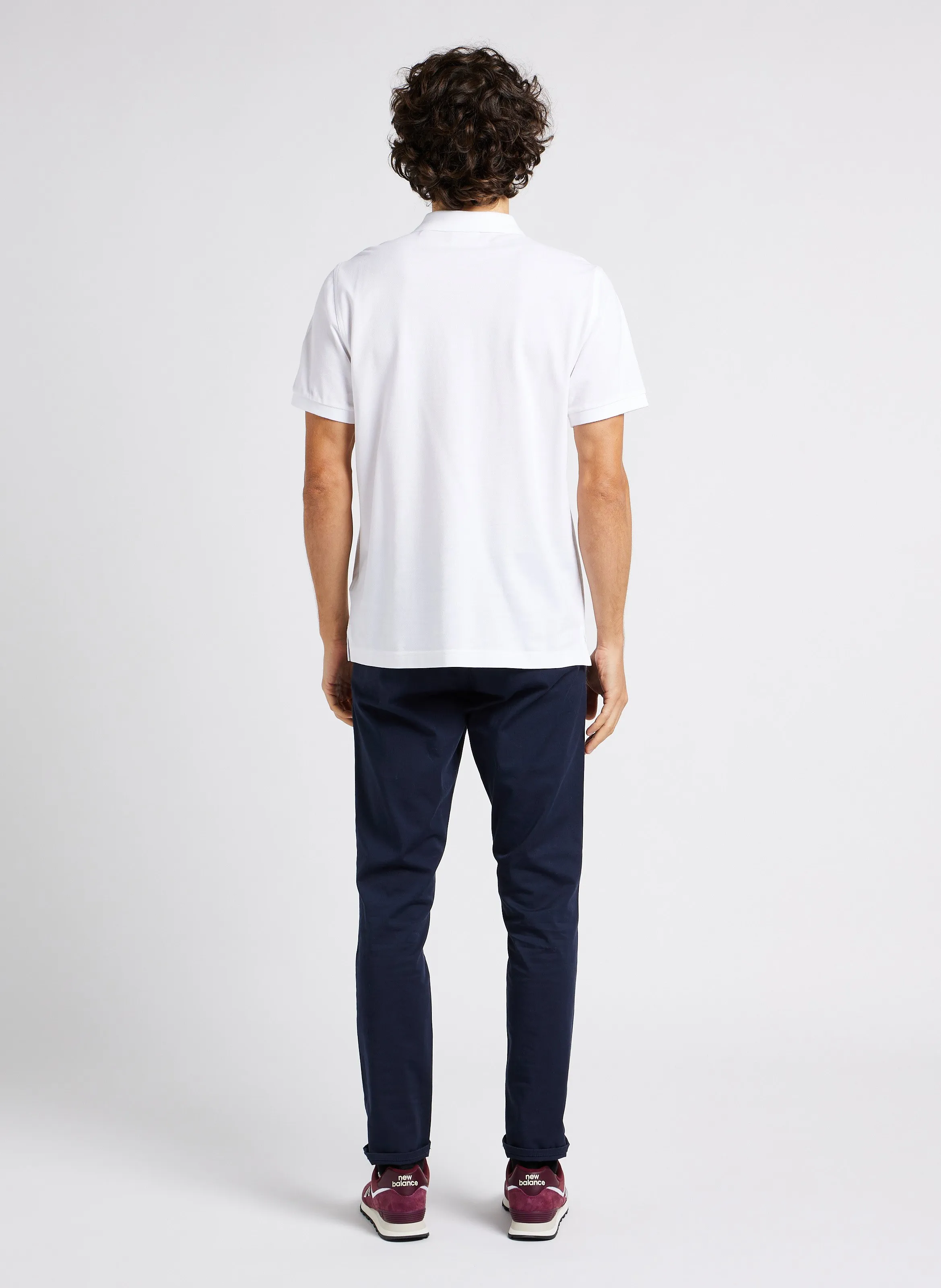  GANT   Polo con collo classico in cotone | Bianco