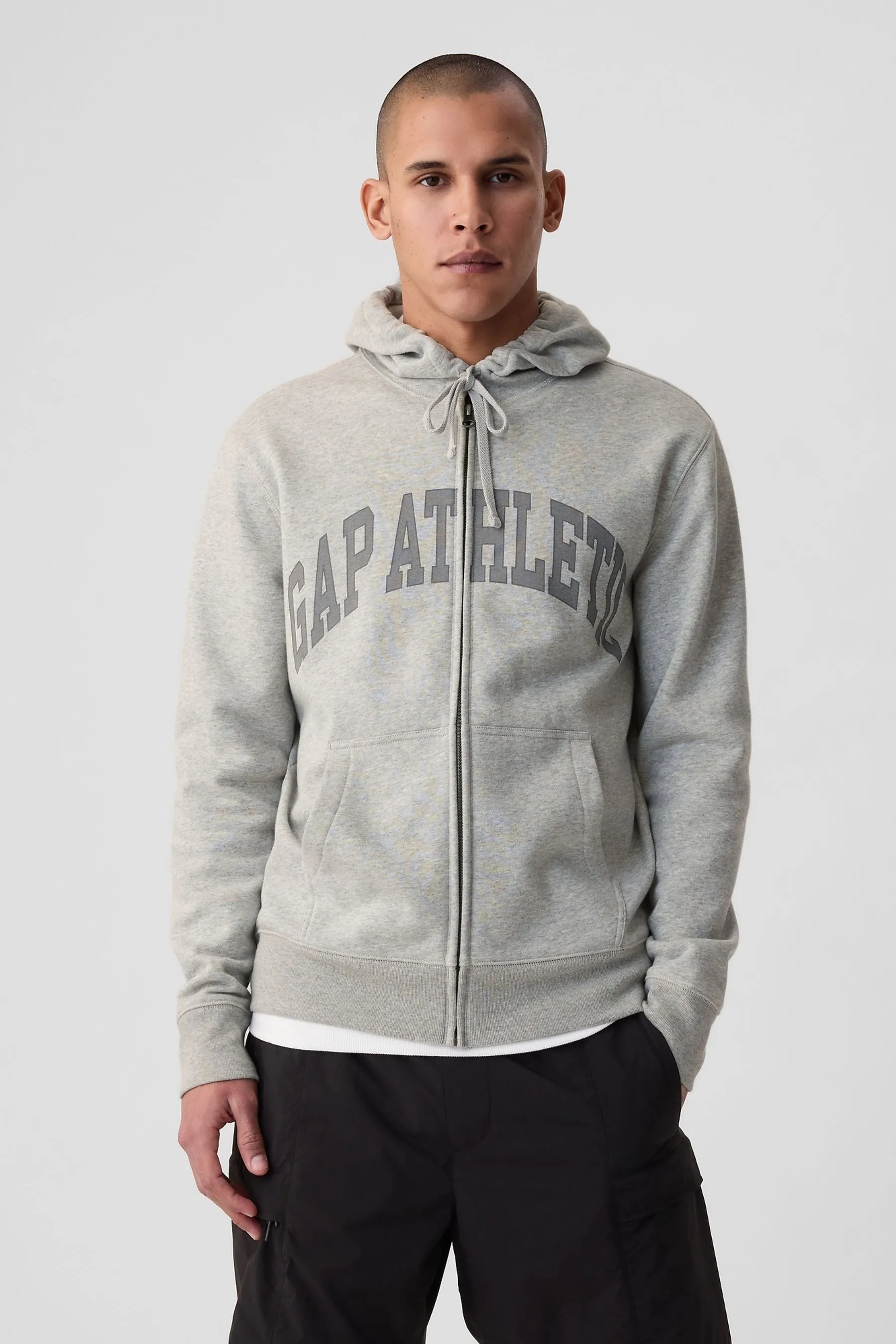 Gap - Felpa con cappuccio, zip e logo
