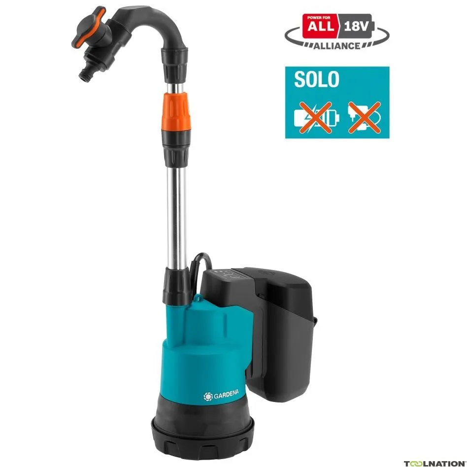 Gardena 14602-55 Pompa Accuregenton 2000/2 18V P4A solo