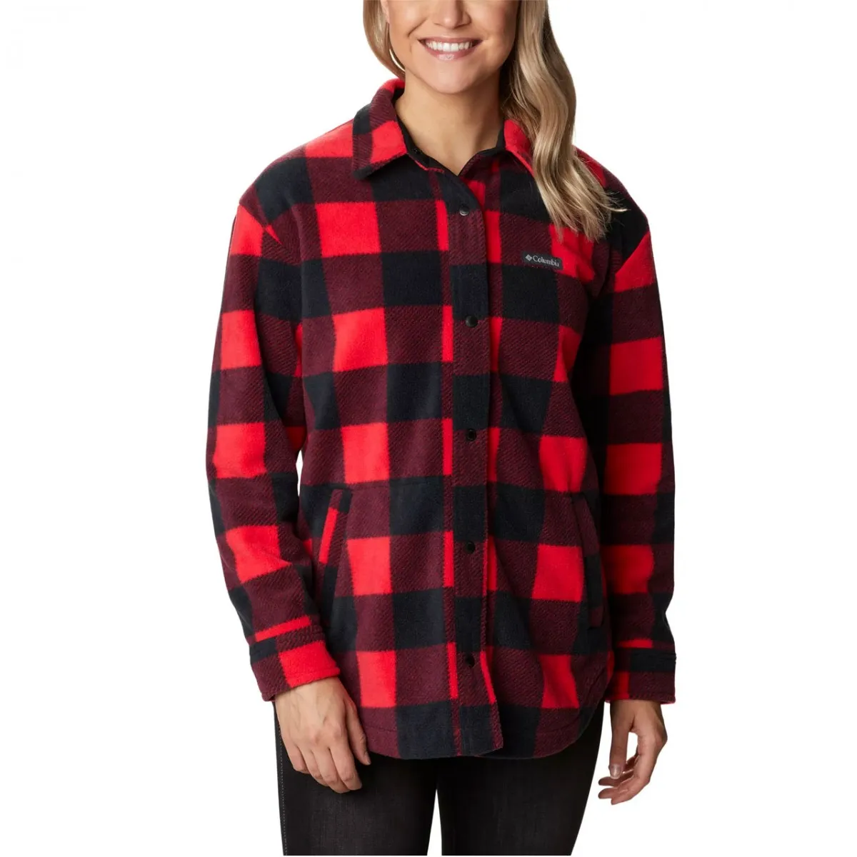 Giacca Camicia In Pile Benton Springs