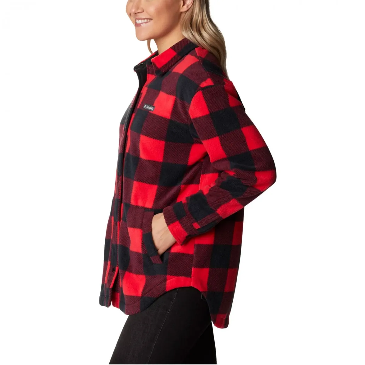Giacca Camicia In Pile Benton Springs