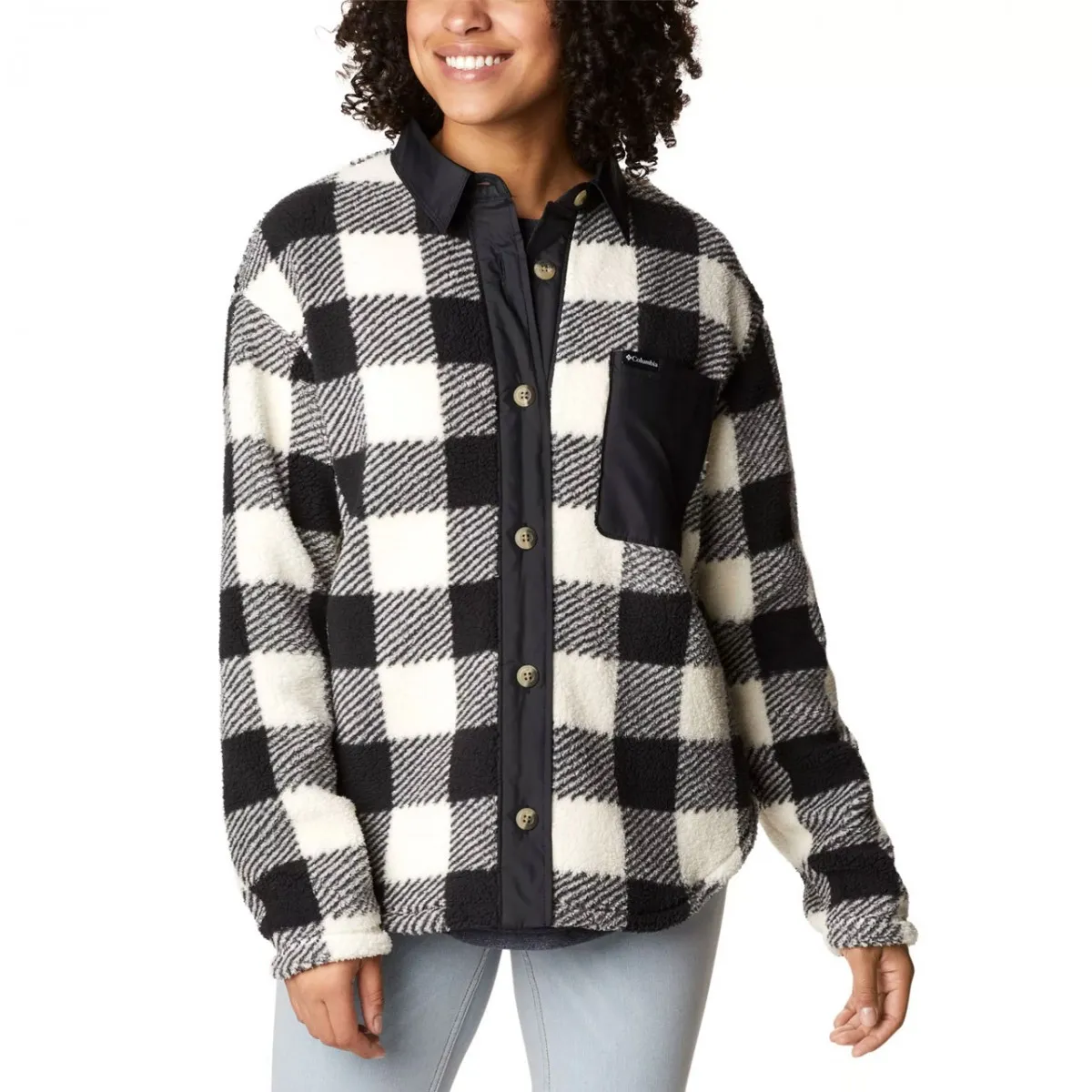 Giacca-Camicia In Pile West Bend