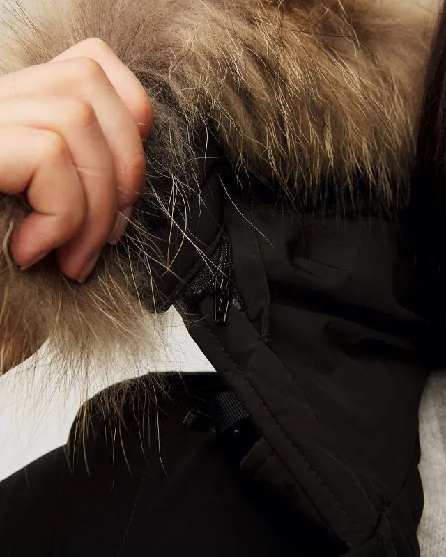 Giacca da donna Woolrich Luxury Arctic Raccoon Parka