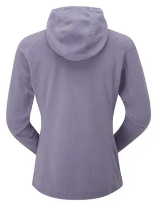 Giacca in pile Rab Tecton Hoody Donna Violet L