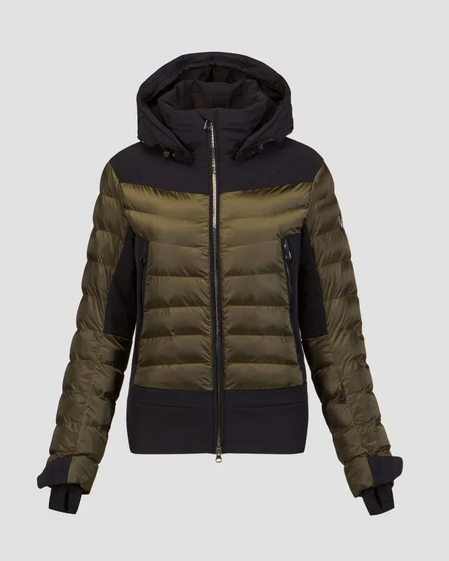 Giacca verde scuro da sci da donna Toni Sailer Caytlyn Splendid