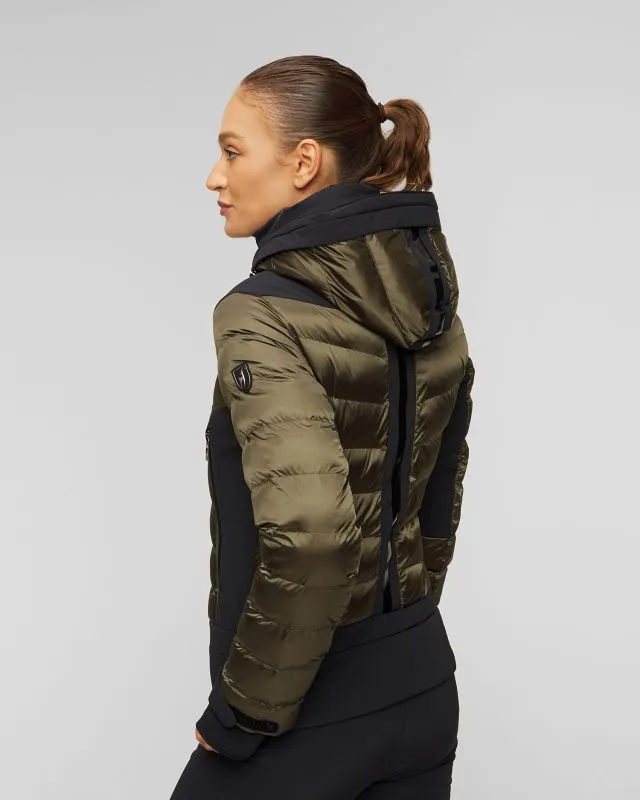 Giacca verde scuro da sci da donna Toni Sailer Caytlyn Splendid
