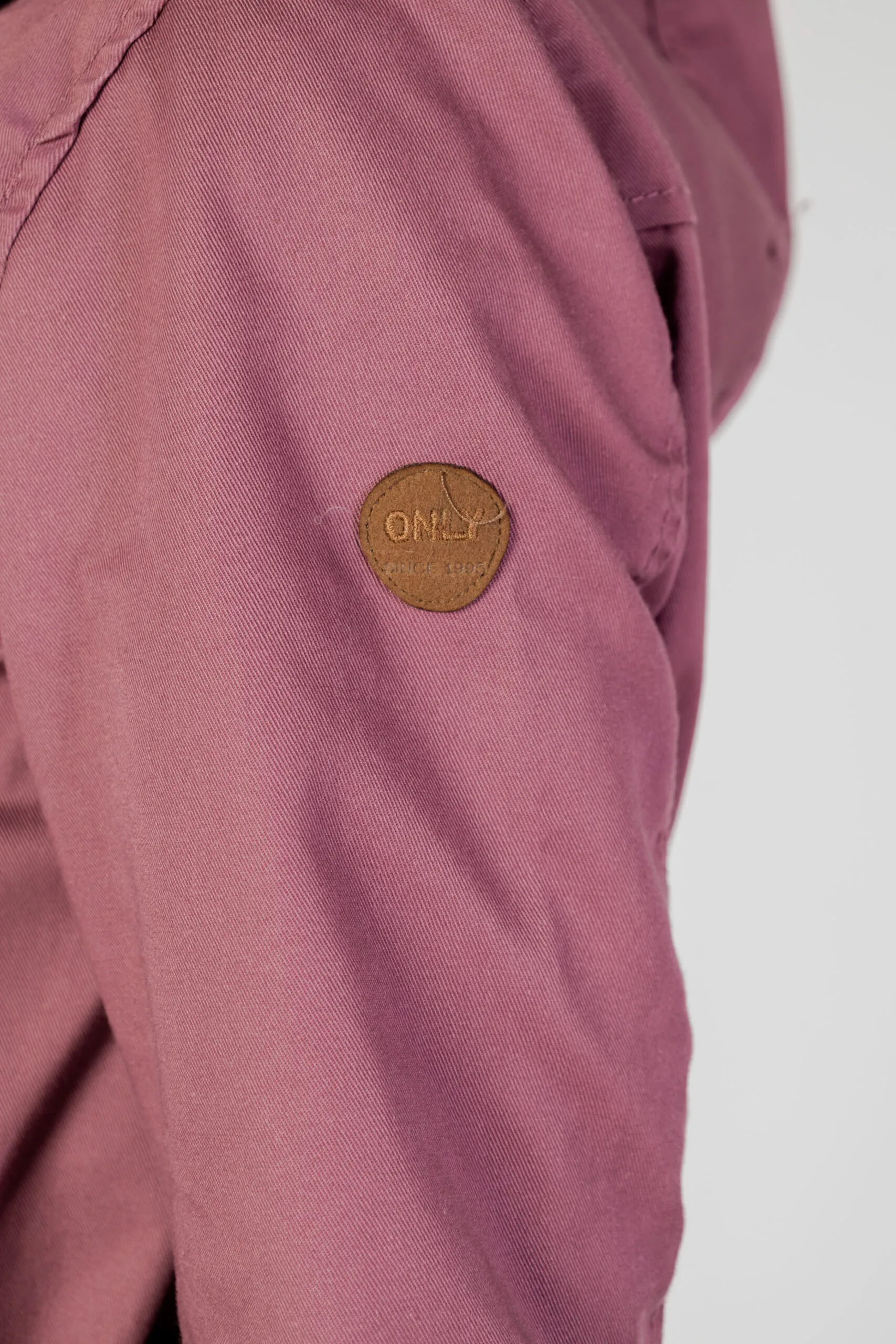 Giacchetto Only onllorca canvas parka cc otw Rosa Antico