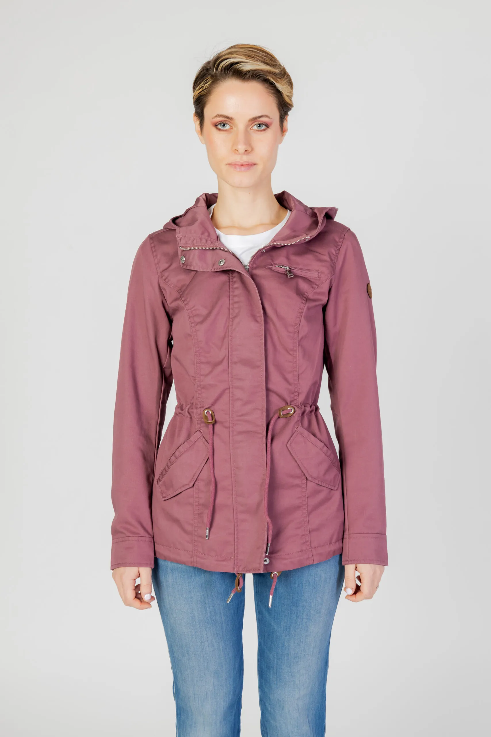 Giacchetto Only onllorca canvas parka cc otw Rosa Antico