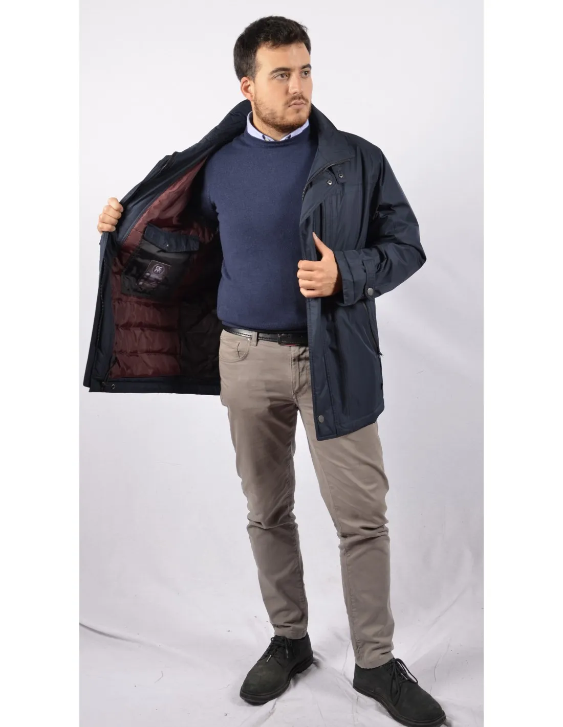 Giubbotto Parka  JPT mod Mario Blu A / I