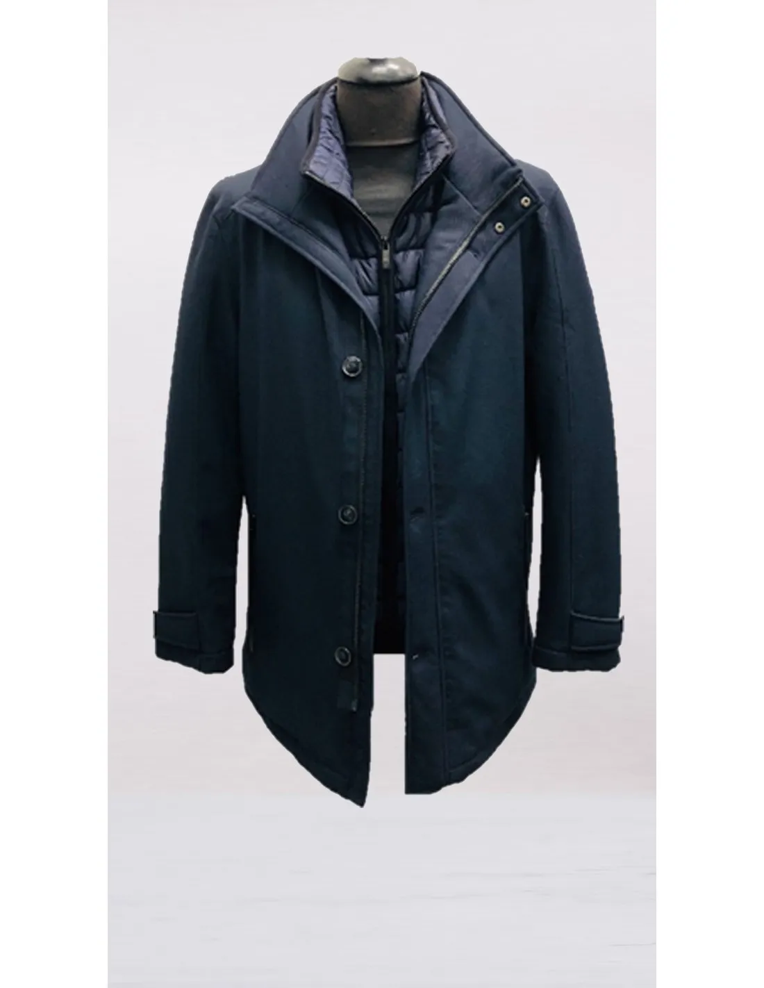 Giubbotto Parka uomo blu CBN 5115