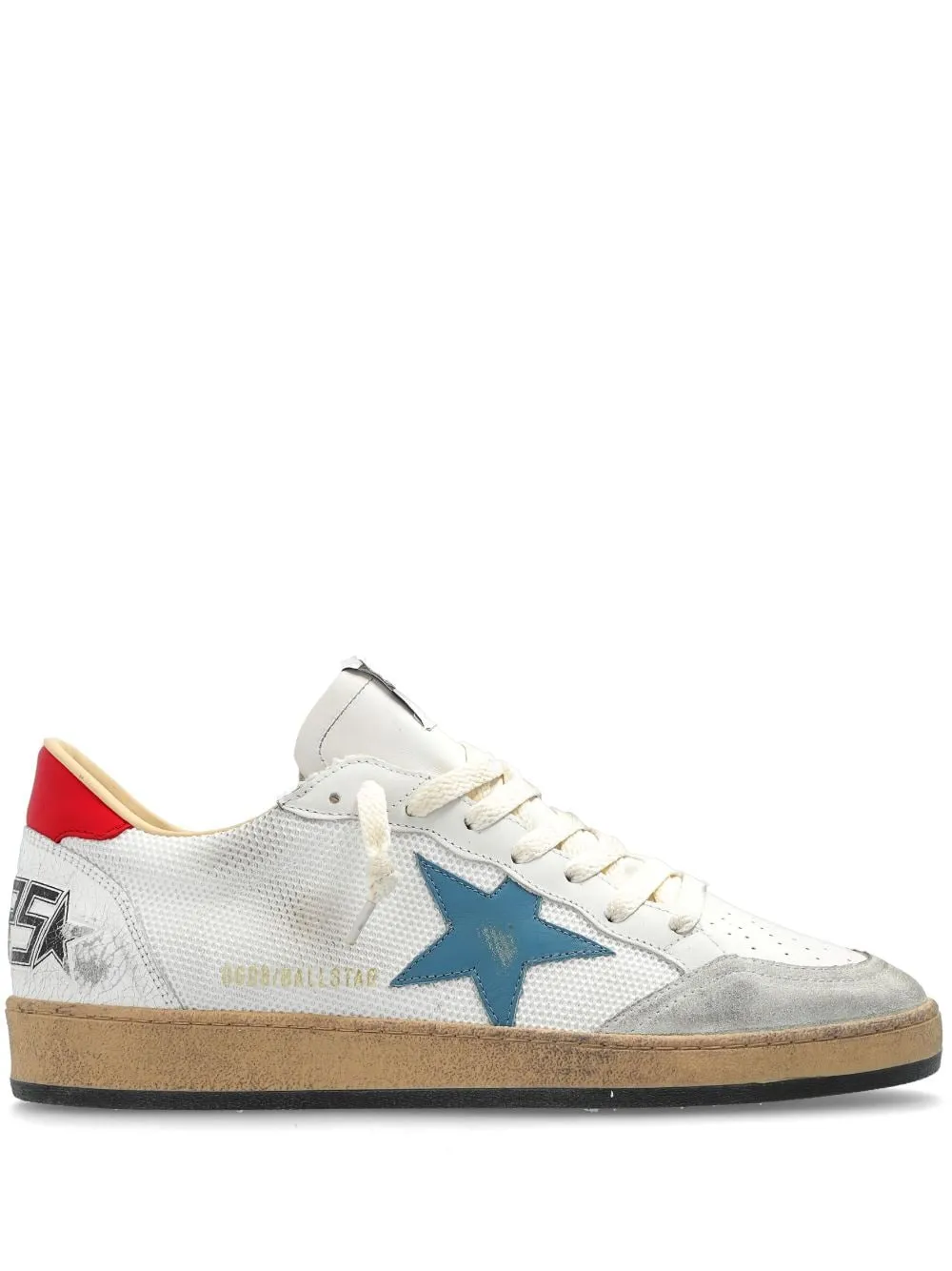 Golden Goose Scarpa Bianco Uomo Ball Star