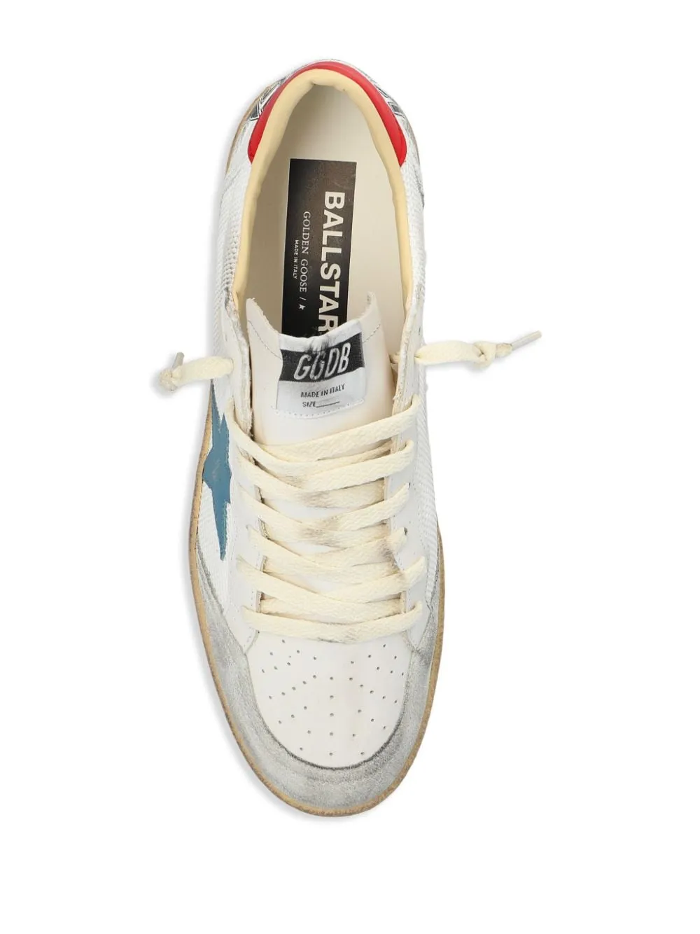 Golden Goose Scarpa Bianco Uomo Ball Star