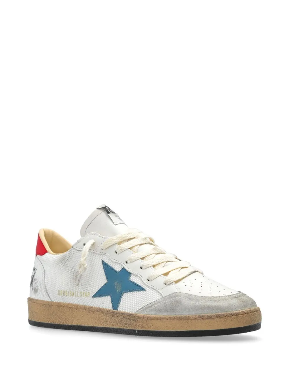 Golden Goose Scarpa Bianco Uomo Ball Star