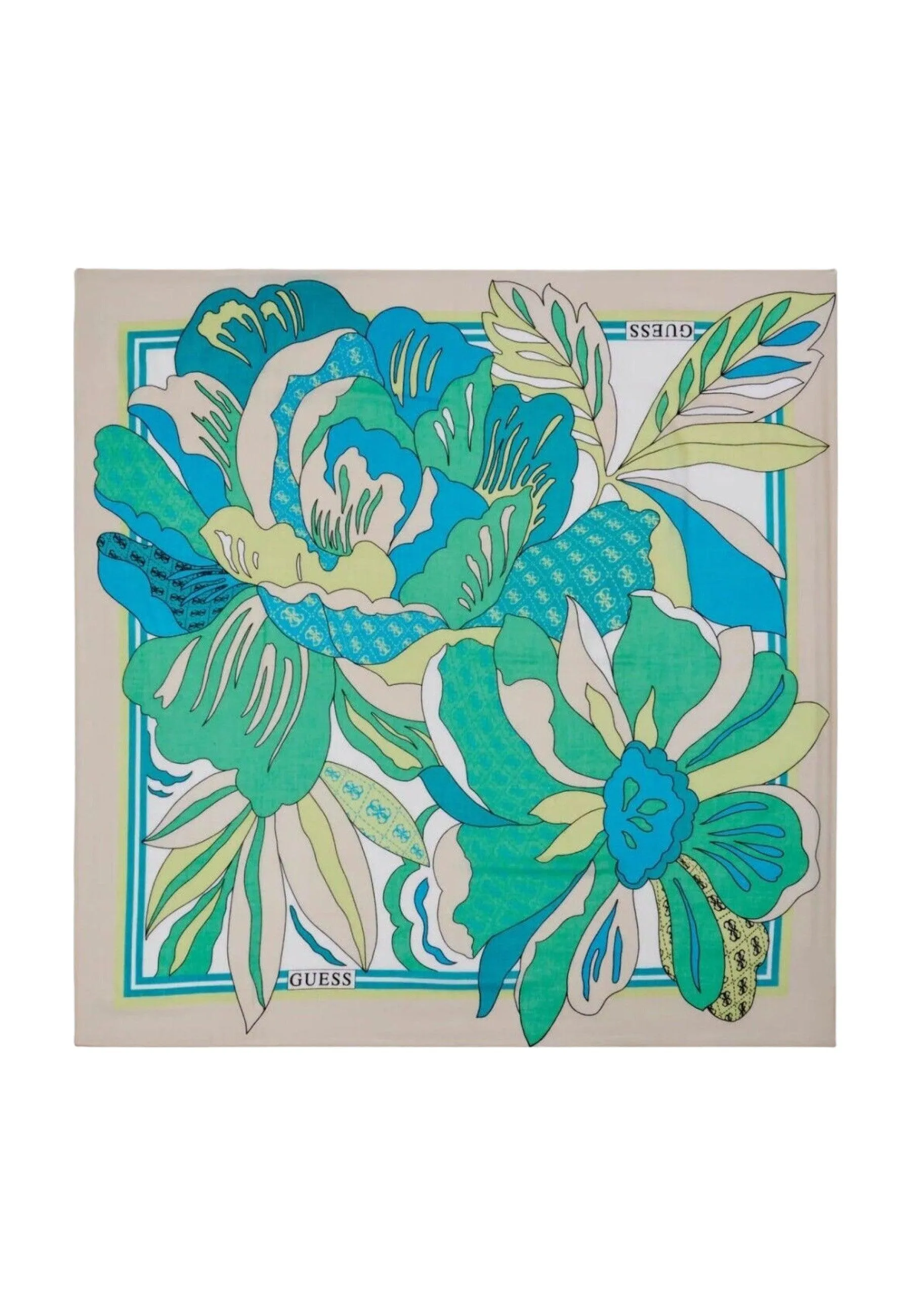 GUESS Kefiah Foulard Donna Acqua Fantasia AW5114POL03
