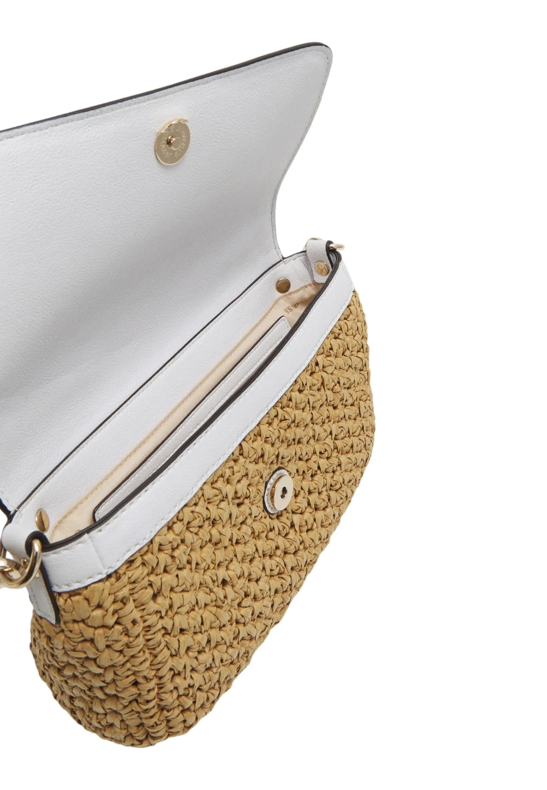 GUESS Siria Borsa Top Handle Donna Natural White WG923220