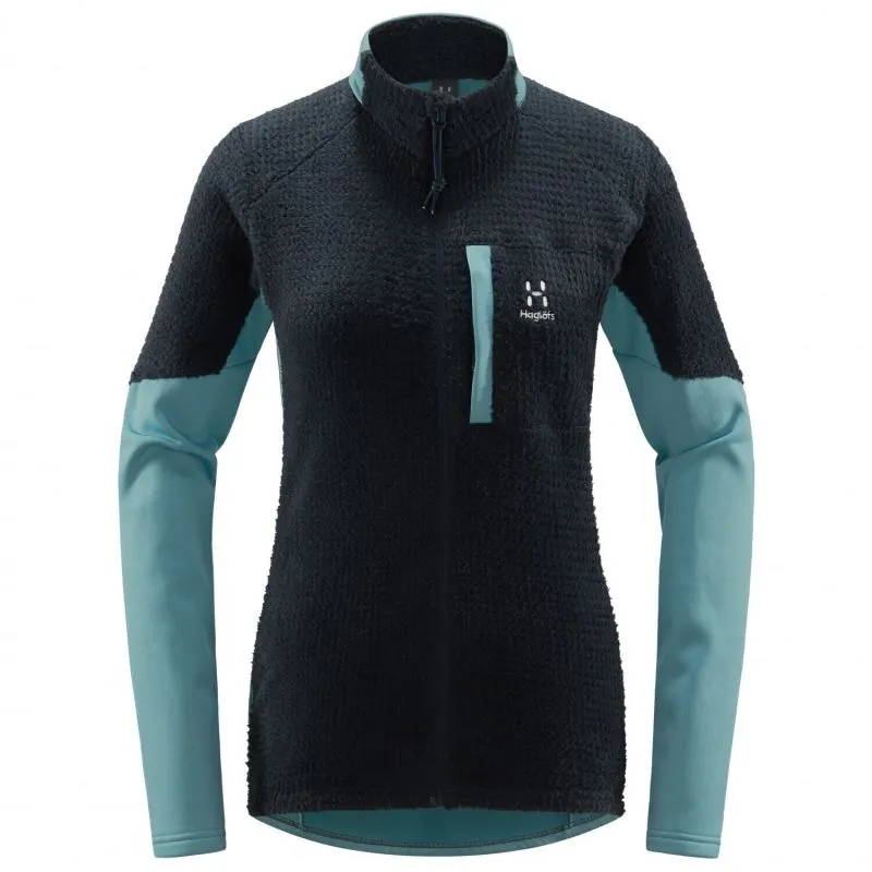 HAGLÖFS Giacca in pile Touring Mid (Tarn Blue/Frost Blue) Donna