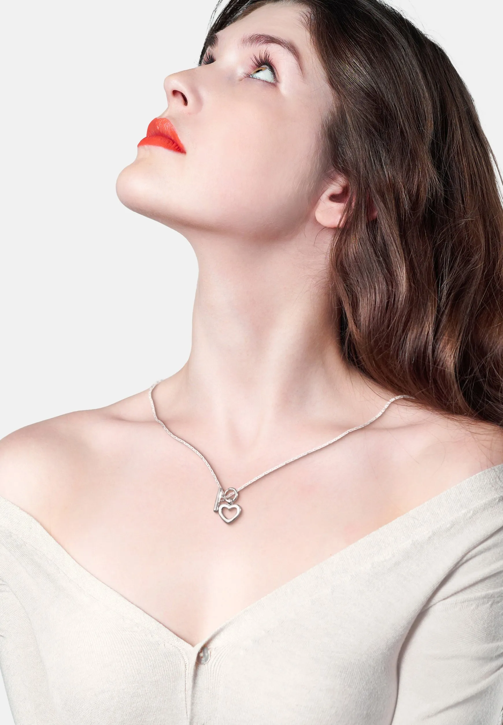 HEART BAR CIRCLE - Collana