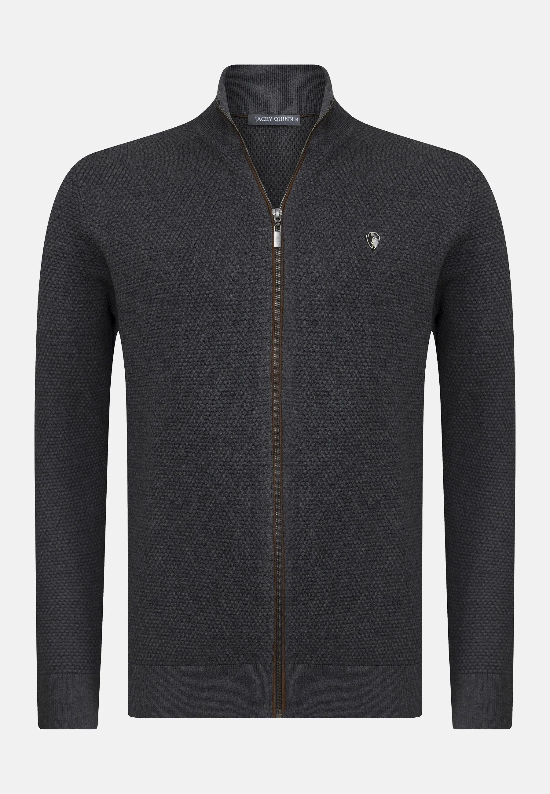 HONEYCOMB ZIPPER  - Cardigan