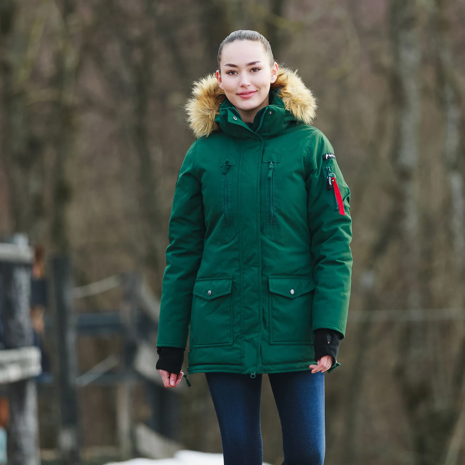 Horze Brooke Parka lungo da donna