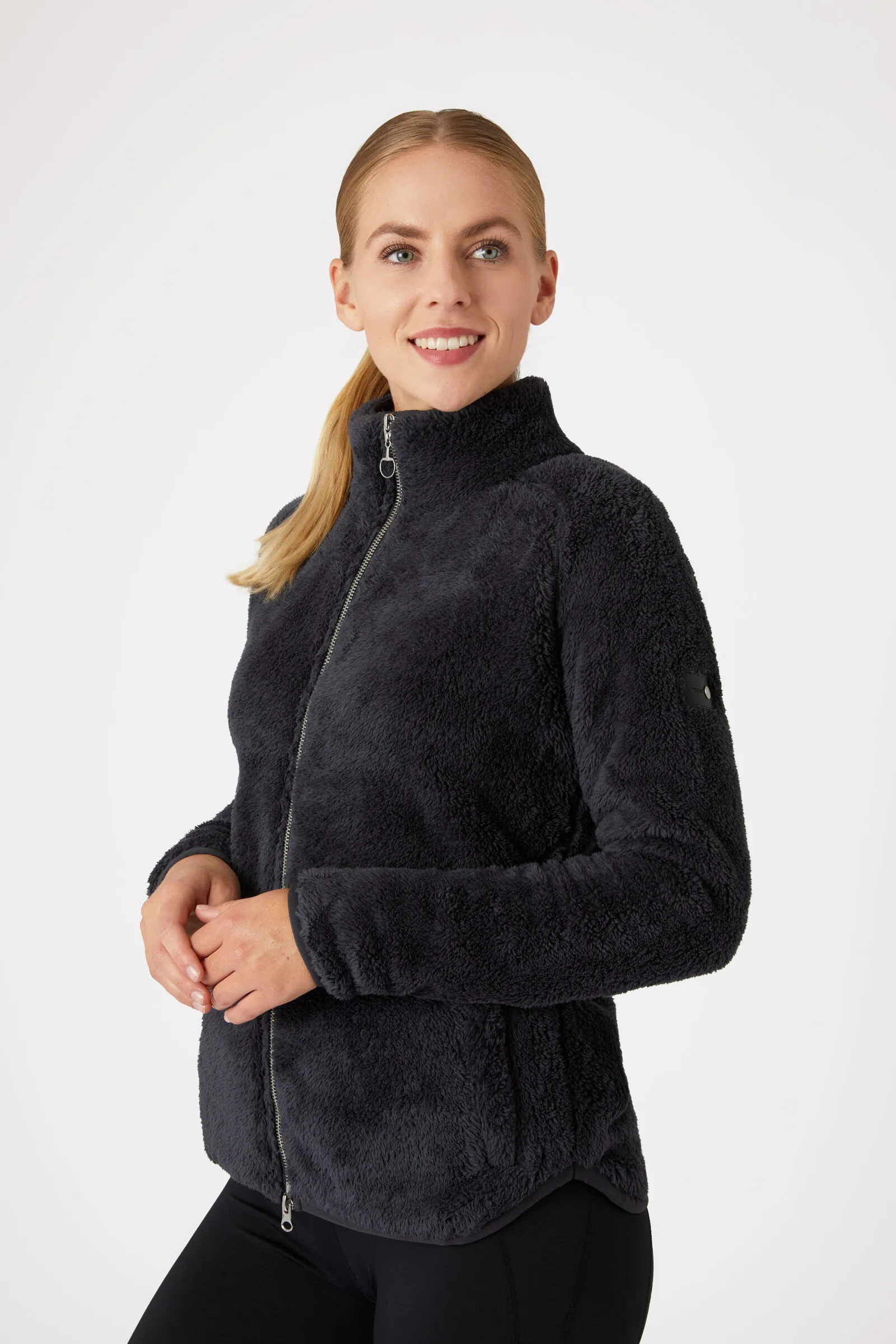 Horze Merida Giacca in pile Teddy da donna