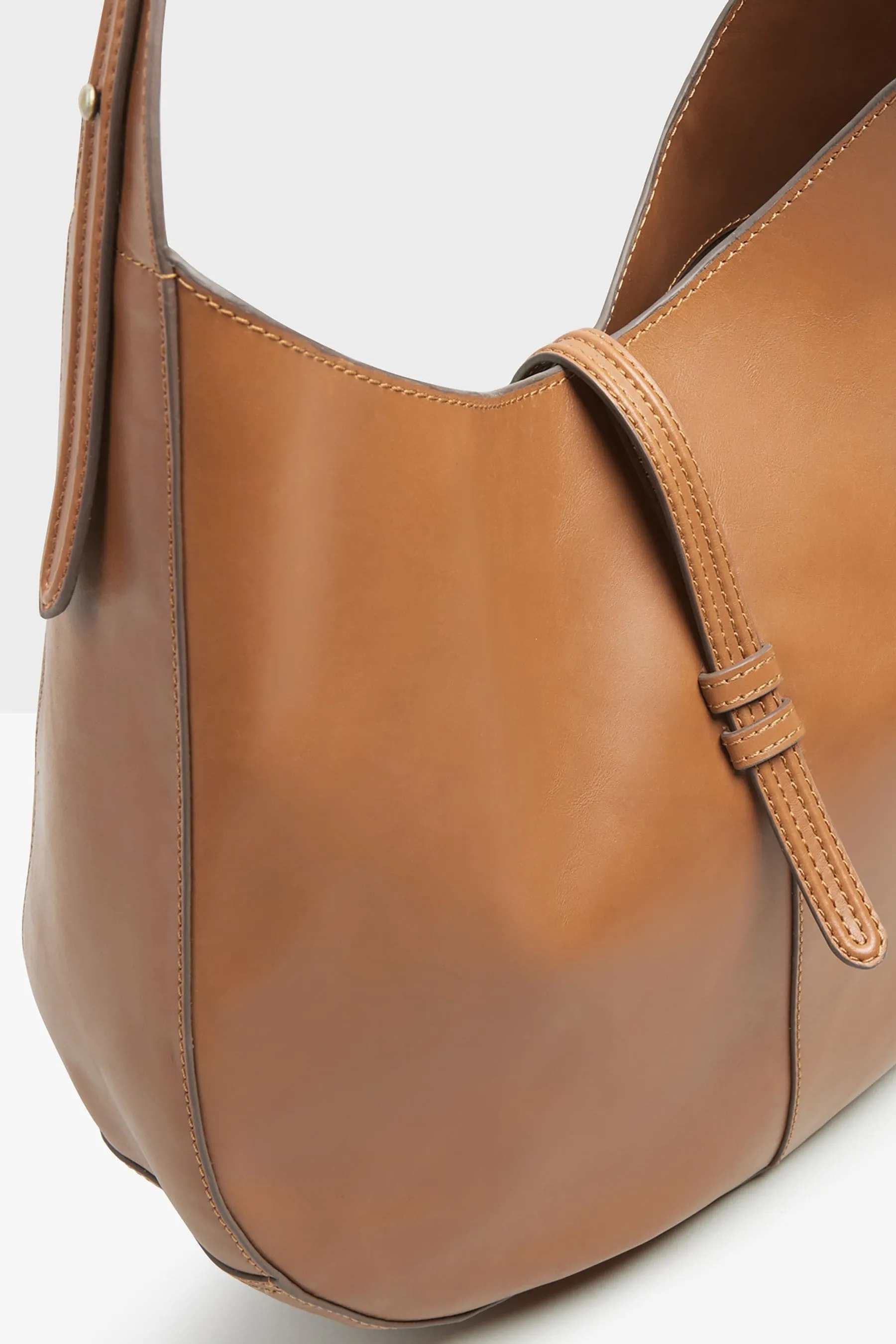 Hush - Isla - Borsa tote in pelle con scollo rotondo