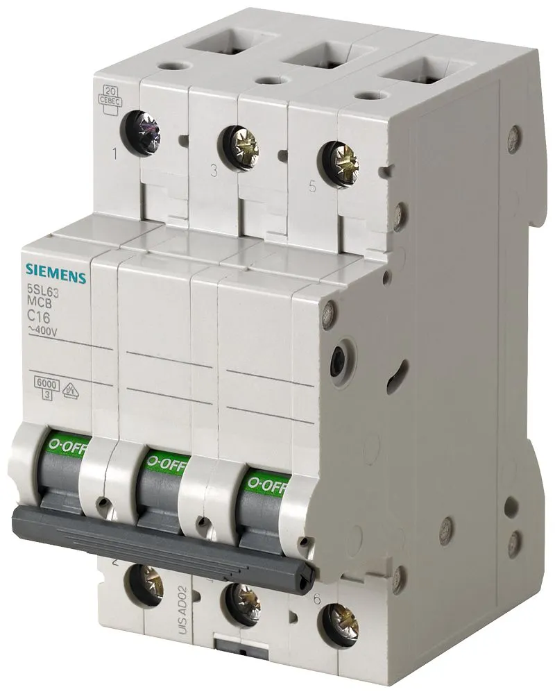 Interruttore magnetotermico Siemens 1+N 6A, Tipo B