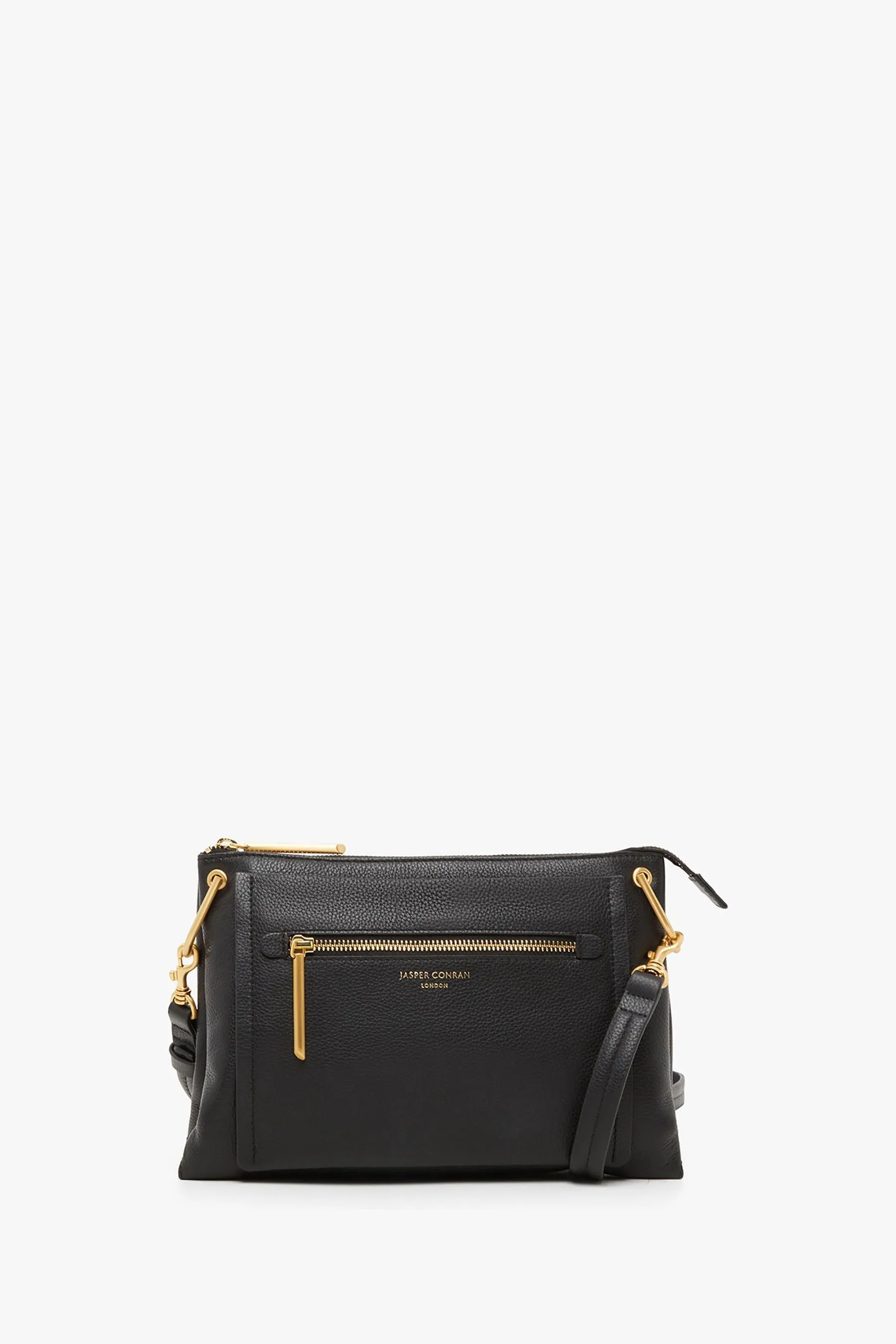 Jasper Conran London - Darcey - Nero a tracolla con tre sezioni - Borsa