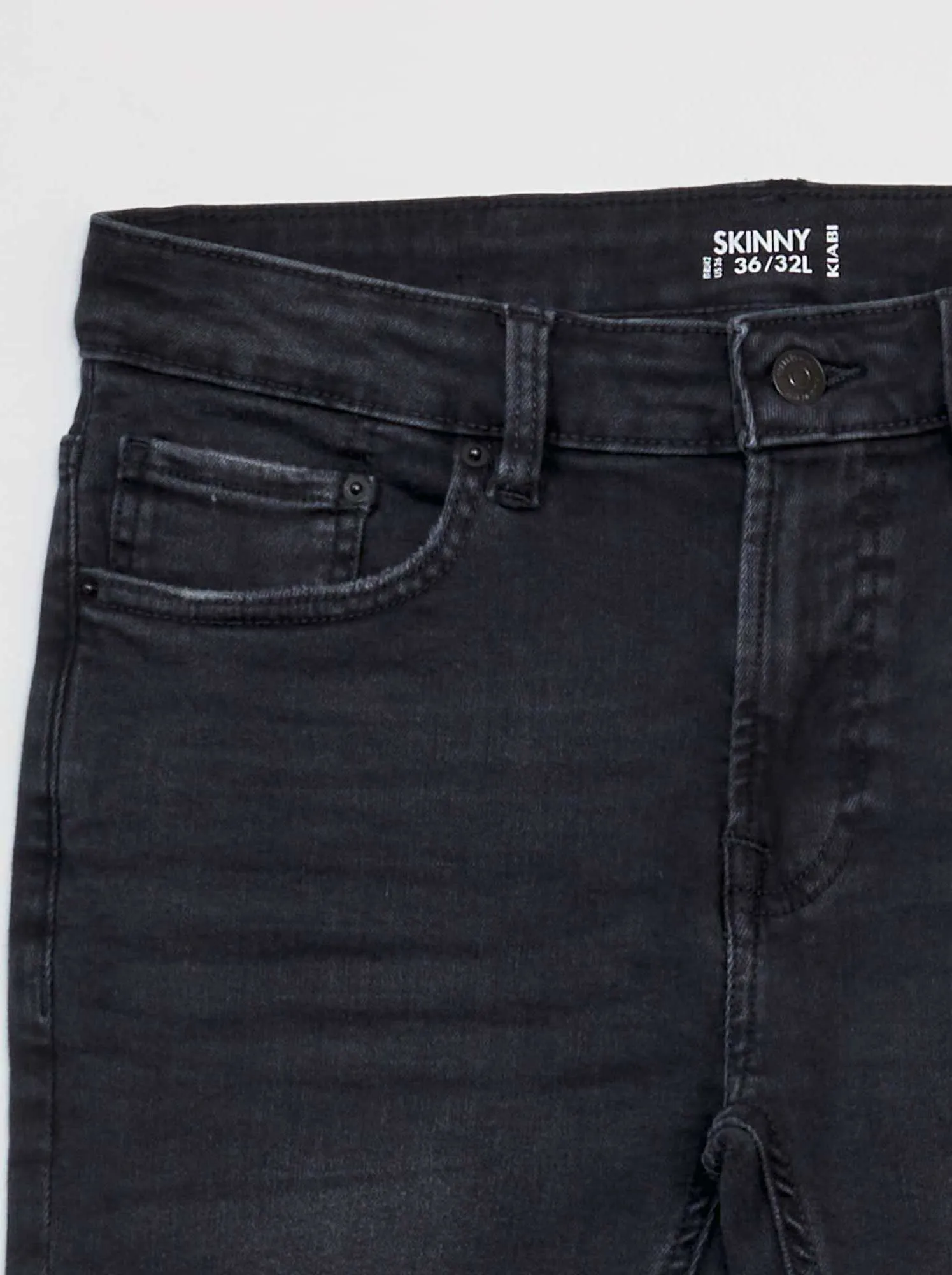 Jeans skinny - L32 - GRIGIO