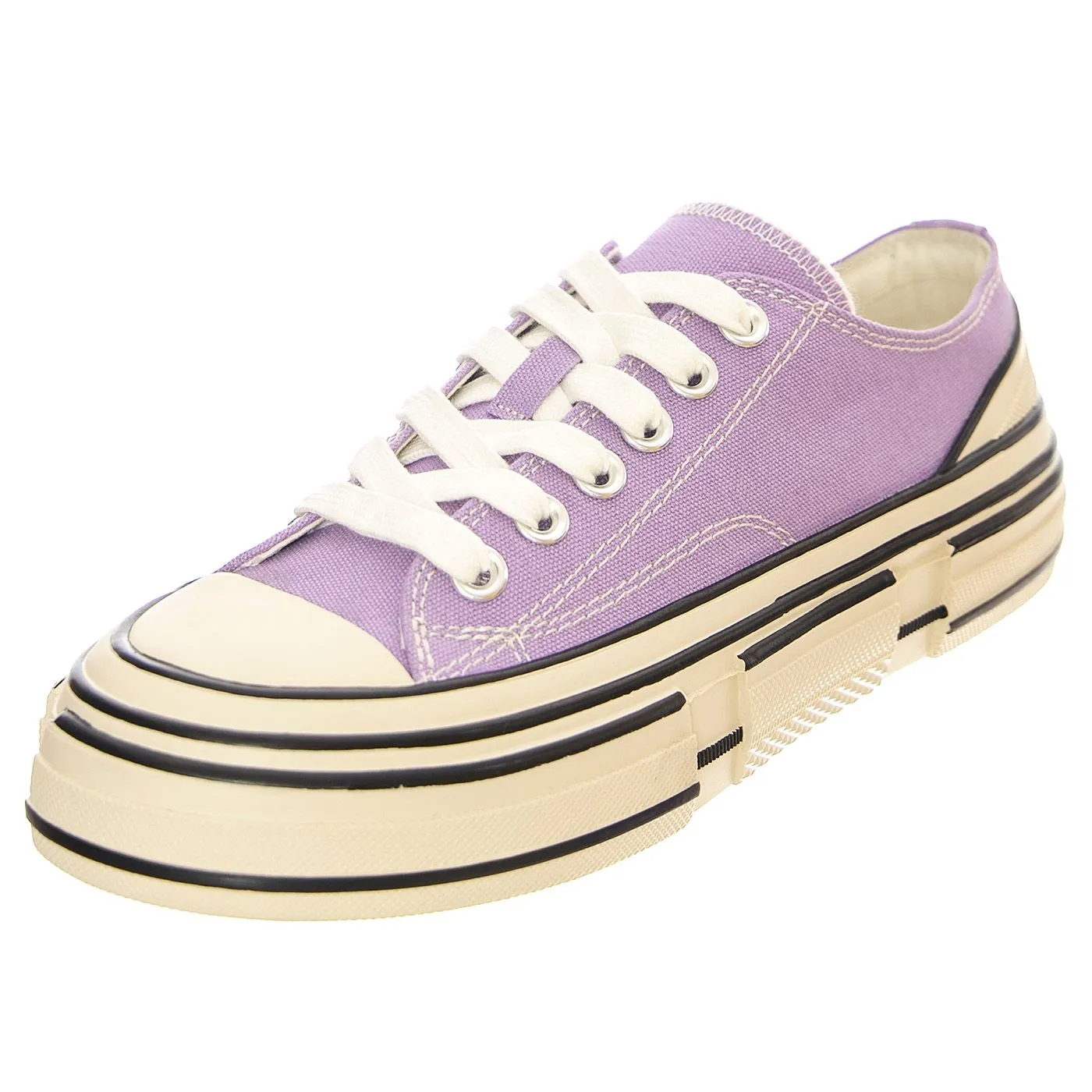 Jeffrey Campbell JC Play Endorphin-H Canvas Lilac Shoes - Scarpe Donna Viola    