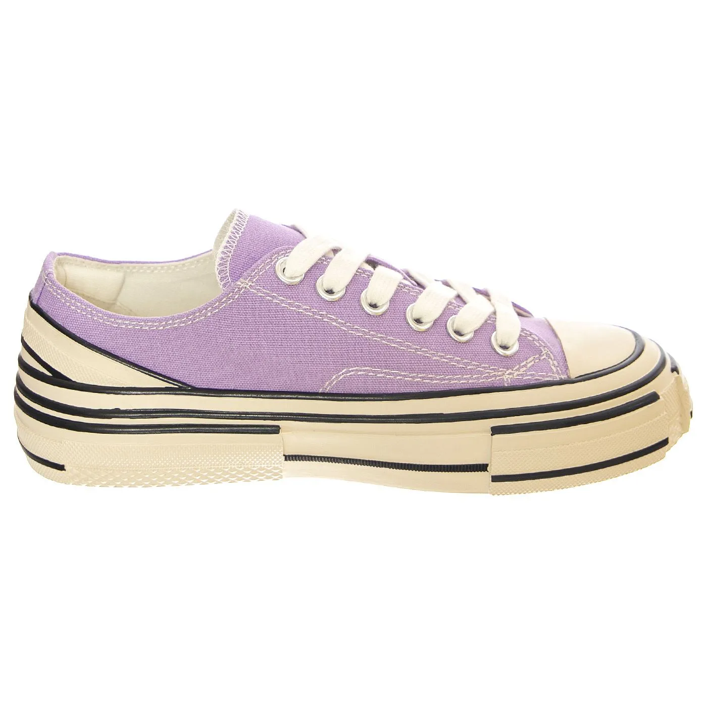 Jeffrey Campbell JC Play Endorphin-H Canvas Lilac Shoes - Scarpe Donna Viola    