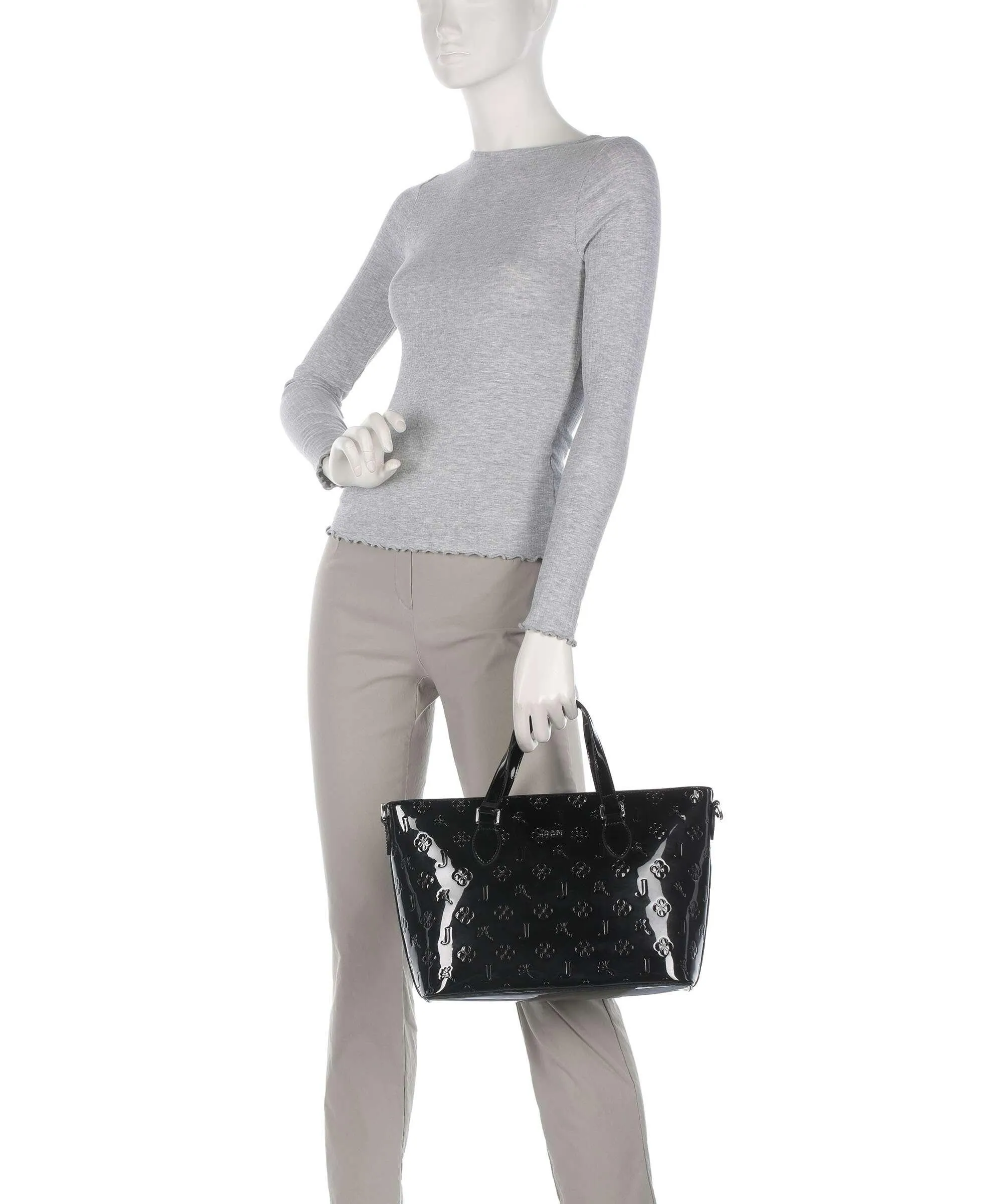  JOOP! Decoro Lucente Mariella Borsa a mano pelle sintetica nero  
