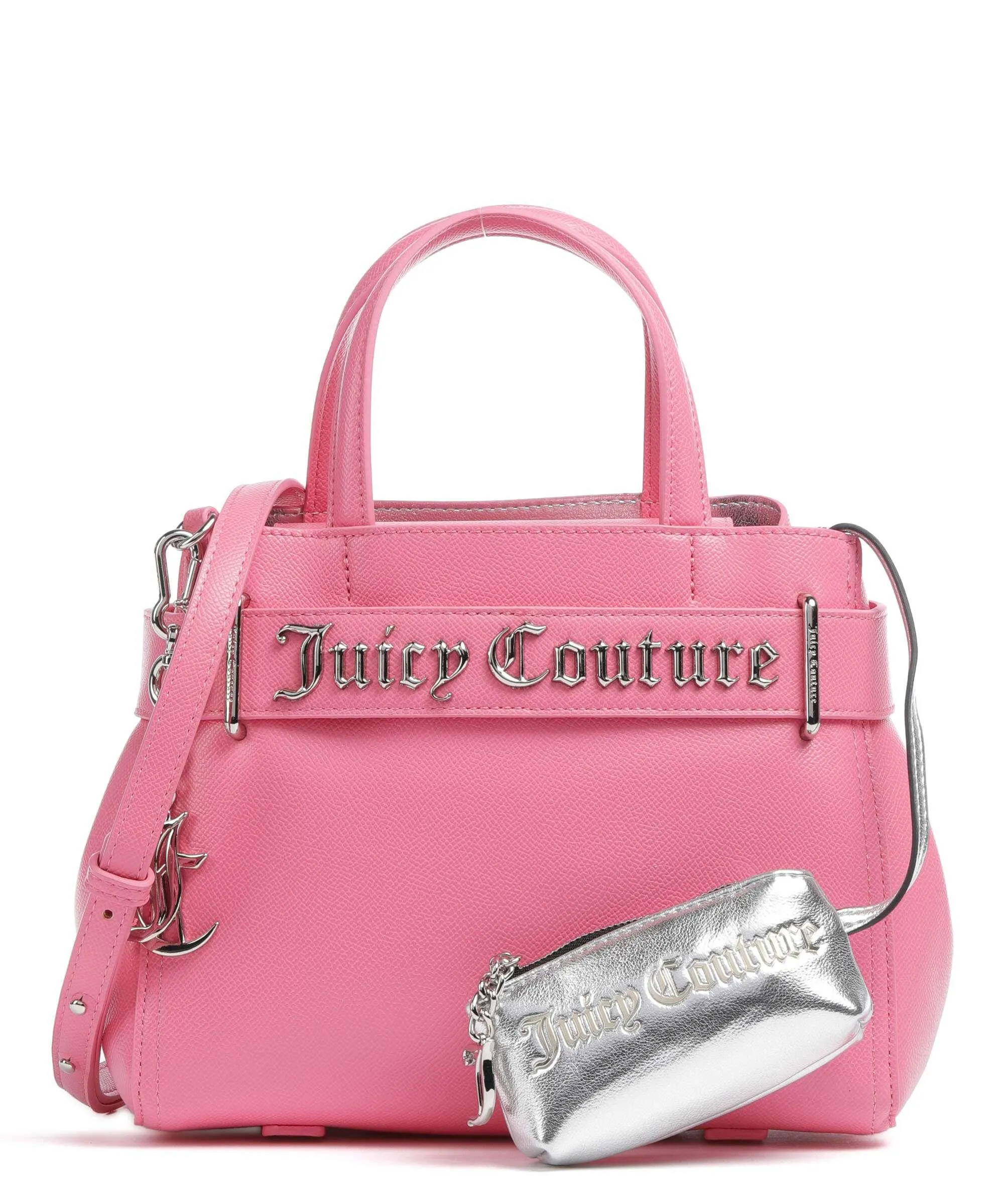  Juicy Couture Jasmine S Borsa a mano pelle sintetica pink  