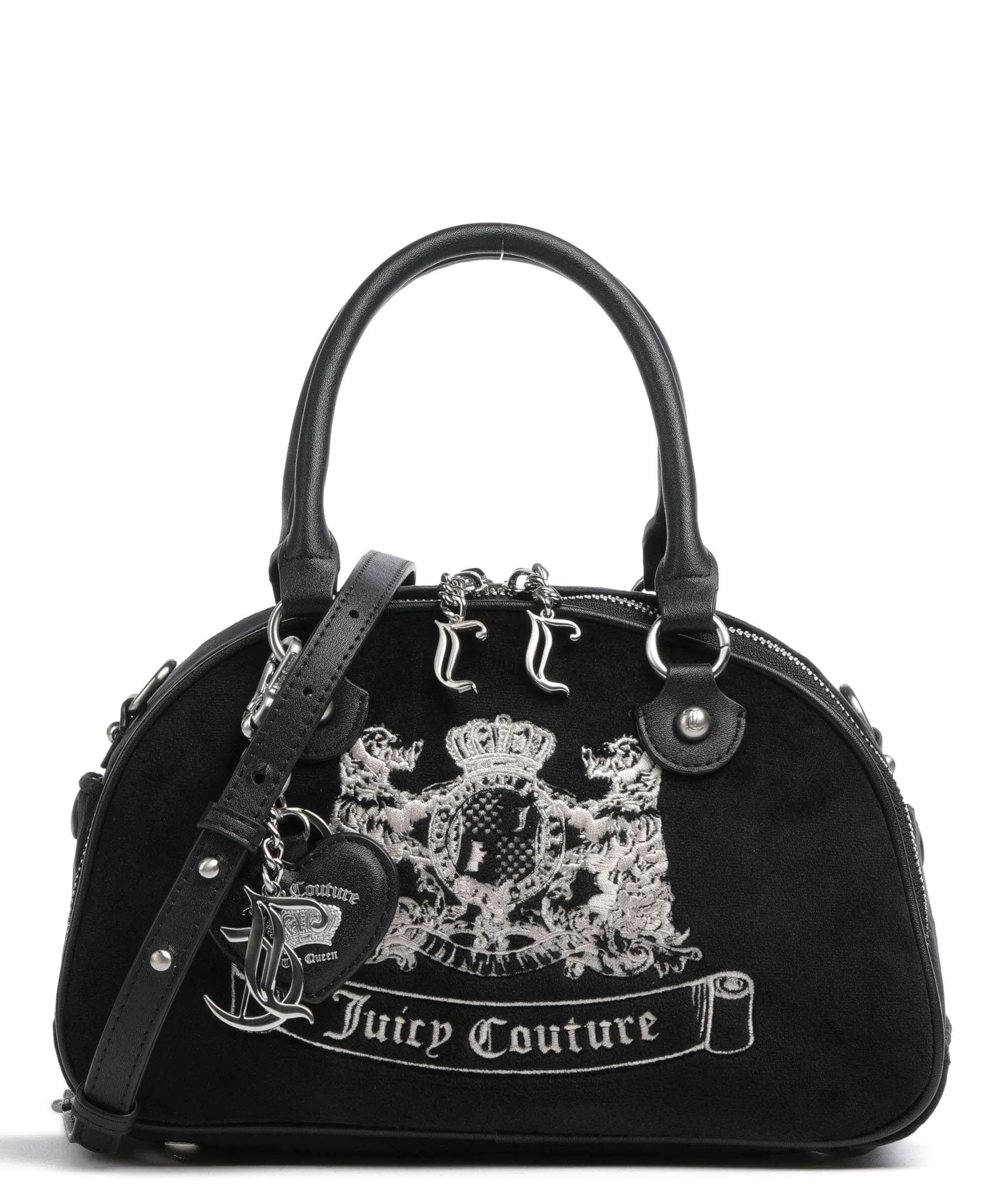  Juicy Couture Twig Dogs Borsa a mano poliestere nero  