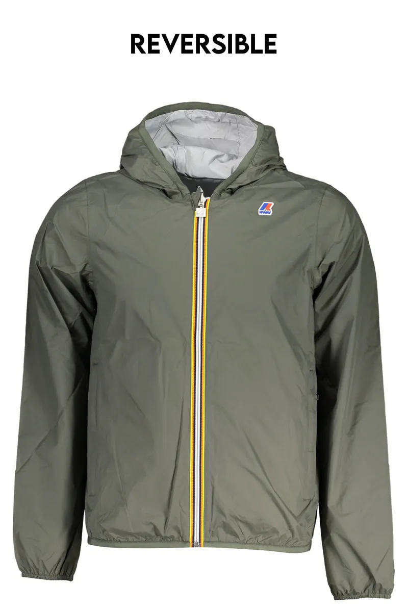 K-WAY GIACCA SPORTIVA UOMO VERDE