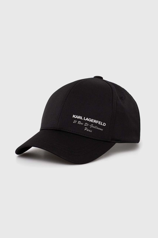 Karl Lagerfeld berretto da baseball