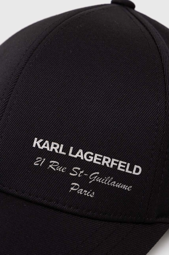 Karl Lagerfeld berretto da baseball