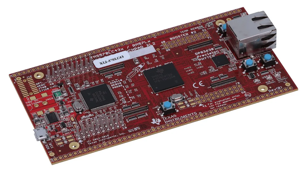 Kit di sviluppo Hercules TMS570LC43x LaunchPad Development Kit Texas Instruments, CPU ARM, Cortex-R