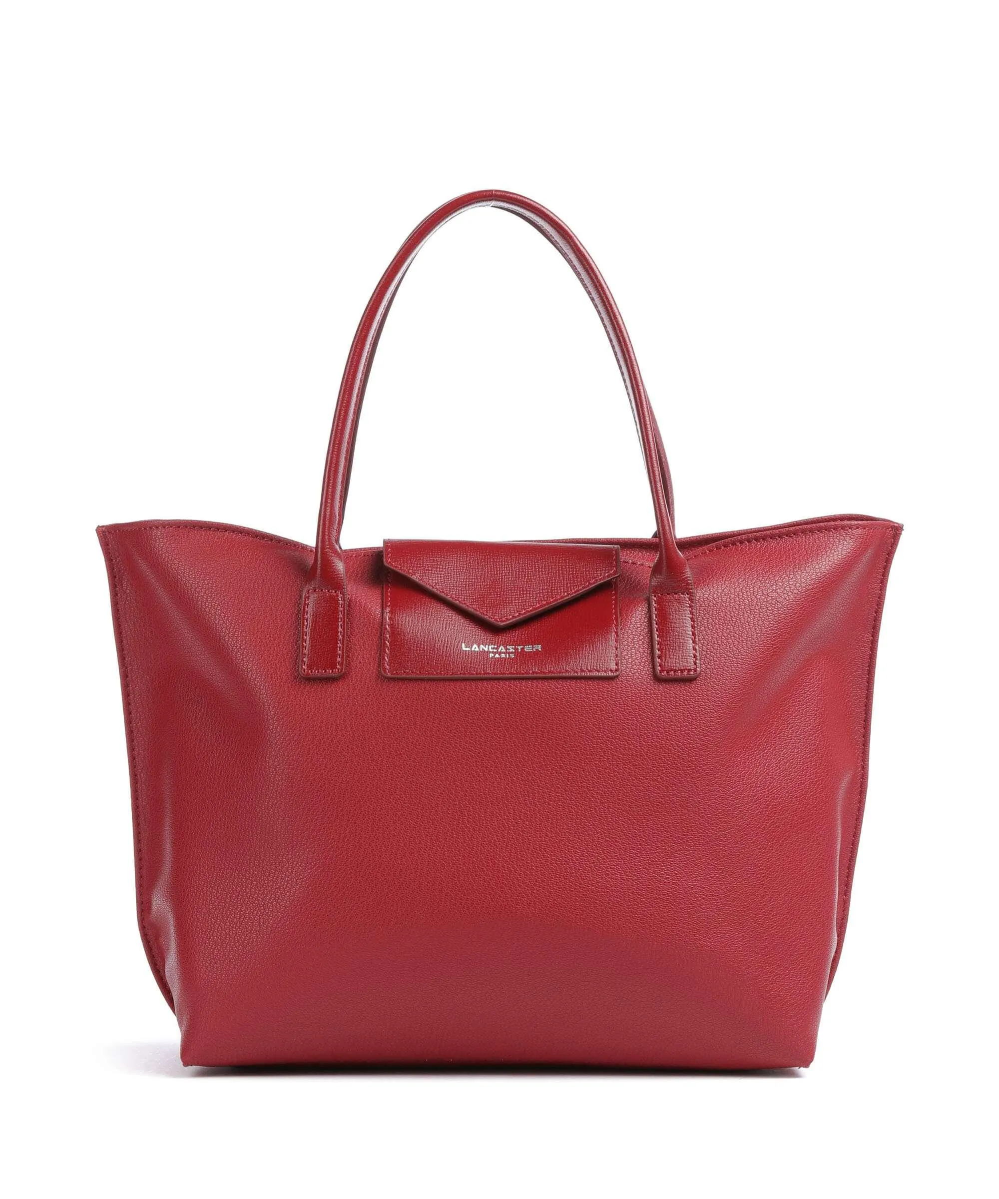  Lancaster Maya Borsa a mano pelle sintetica rosso  
