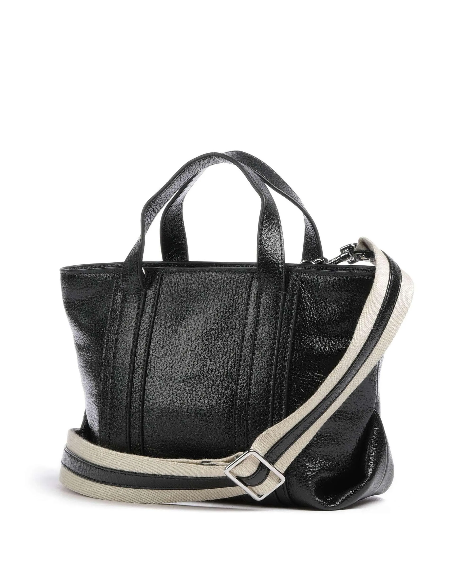  Le Tanneur Grace Borsa a mano pelle di vacchetta grana nero  