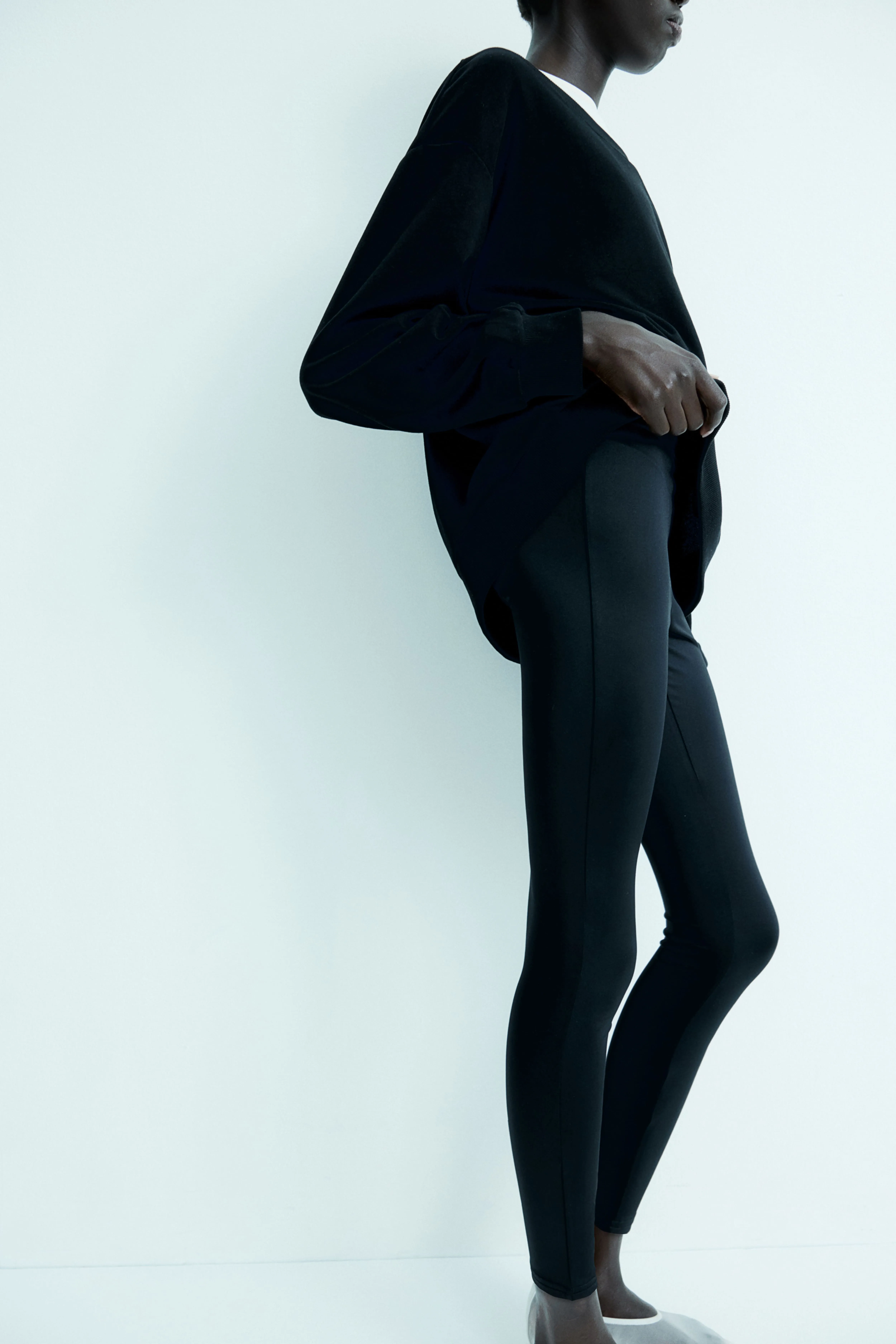 Leggings in cotone