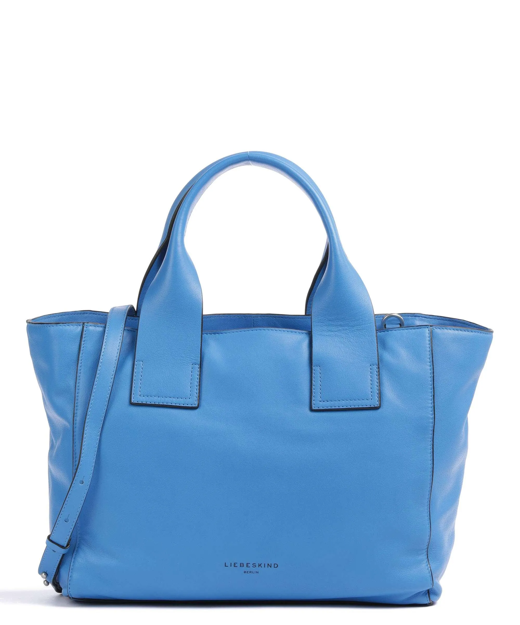 Liebeskind Sienna 2 Indian Sheep M Borsa a mano pelle di pecora blu  