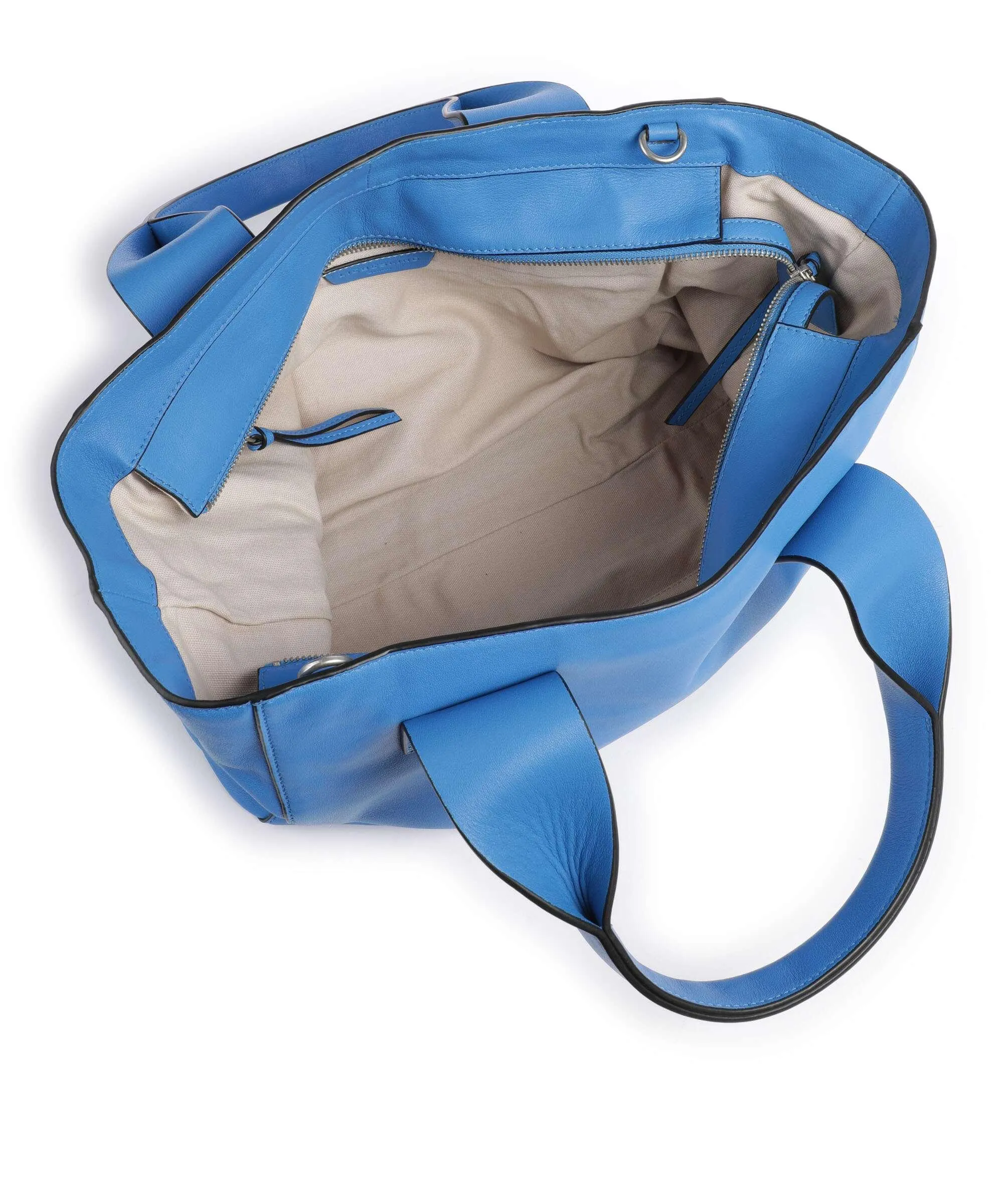  Liebeskind Sienna 2 Indian Sheep M Borsa a mano pelle di pecora blu  