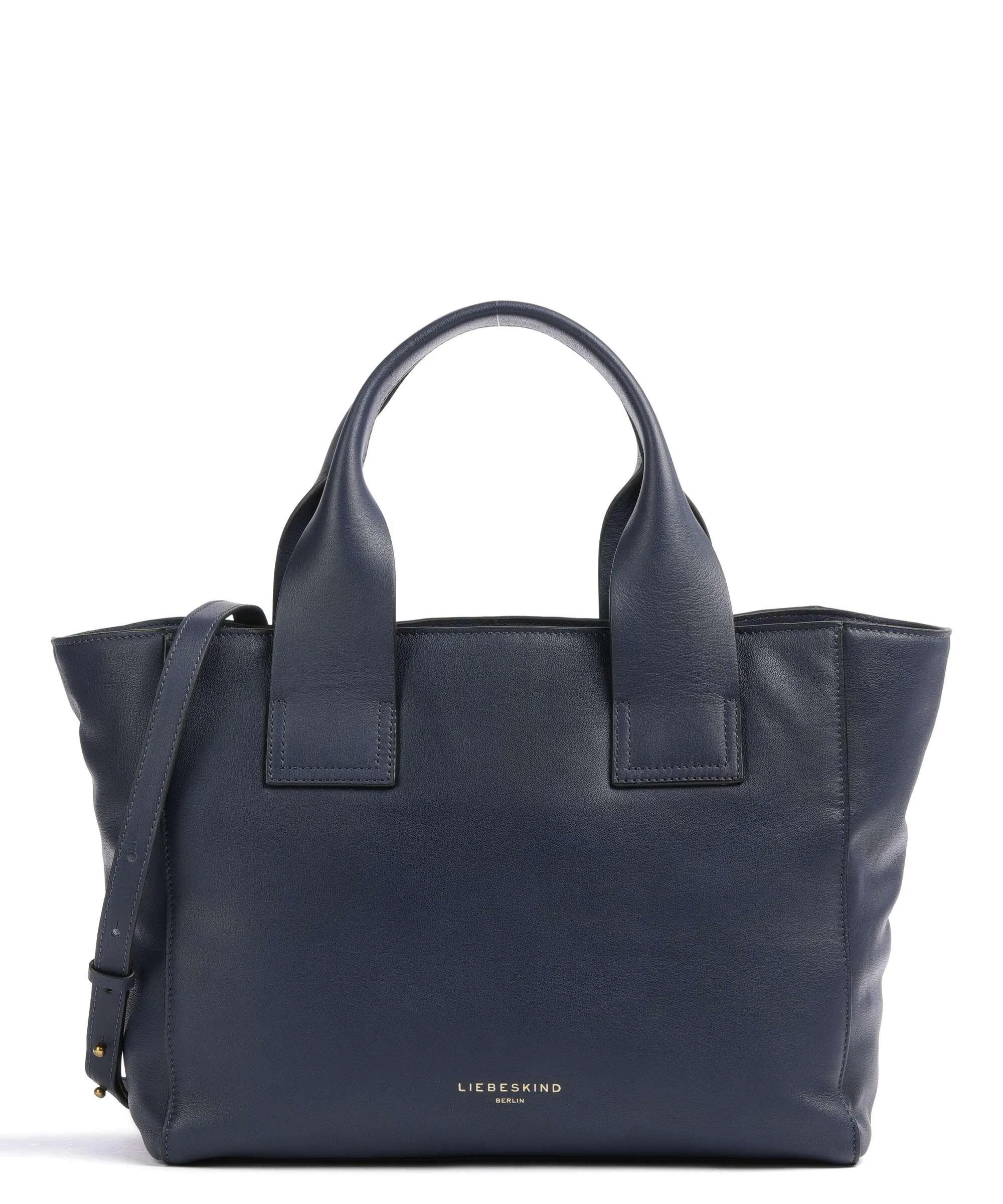  Liebeskind Sienna 2 Indian Sheep M Borsa a mano pelle di pecora navy  