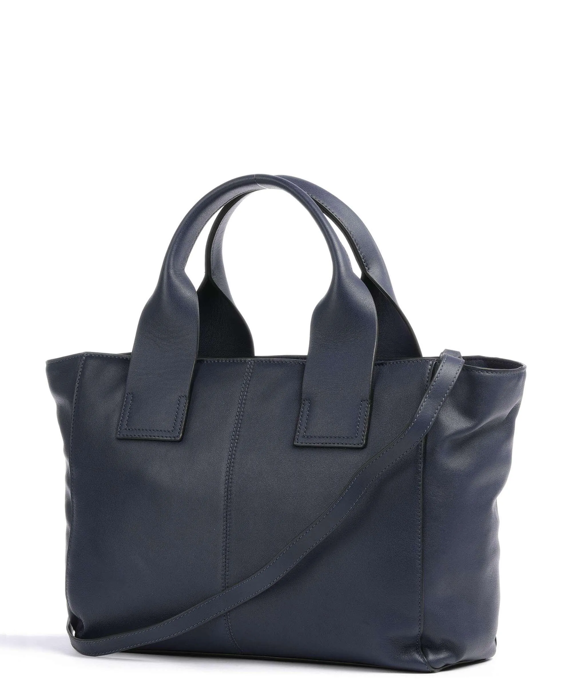  Liebeskind Sienna 2 Indian Sheep M Borsa a mano pelle di pecora navy  