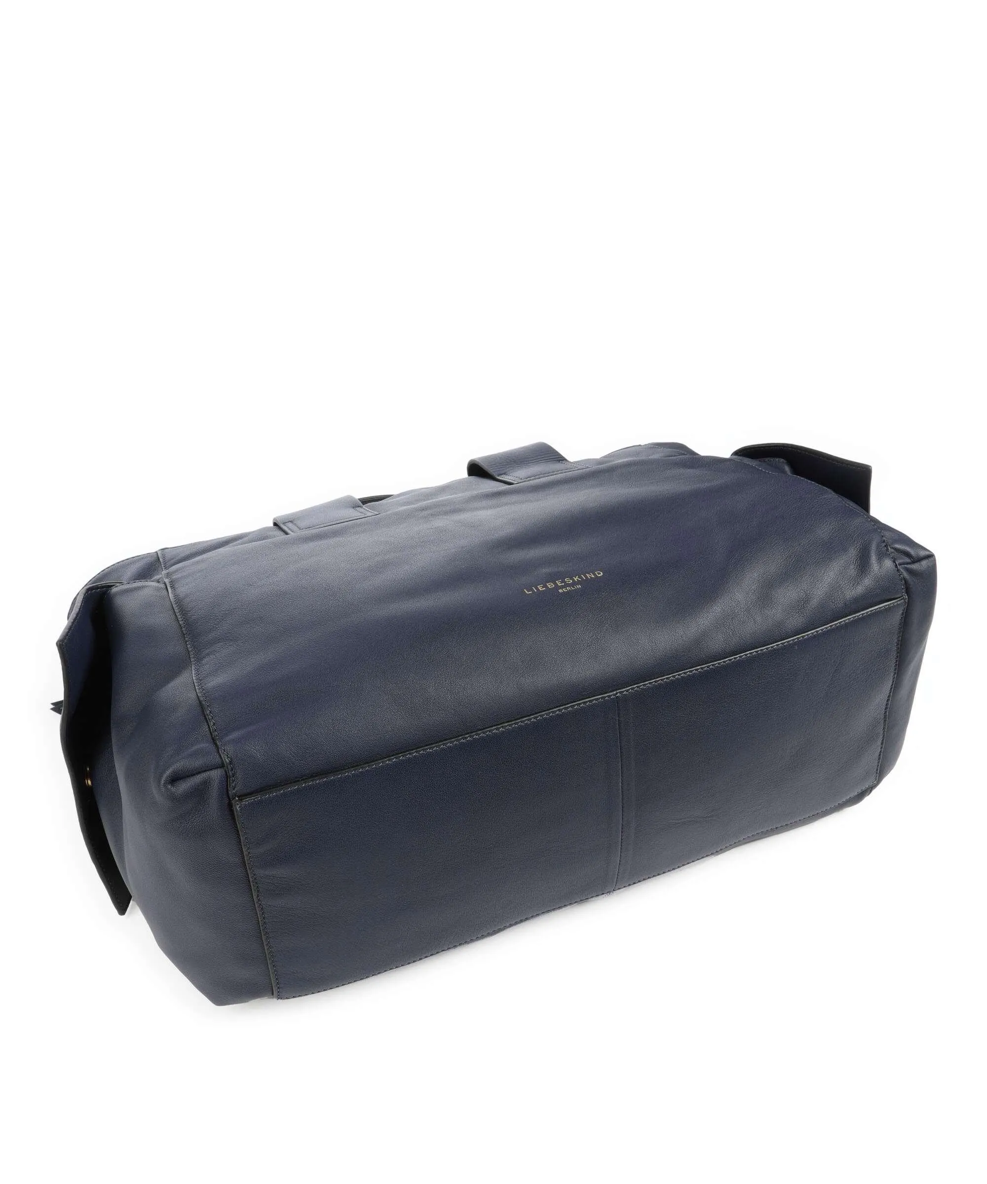  Liebeskind Sienna 2 Indian Sheep XL Borsa a mano pelle di vacchetta finemente grana blu scuro  